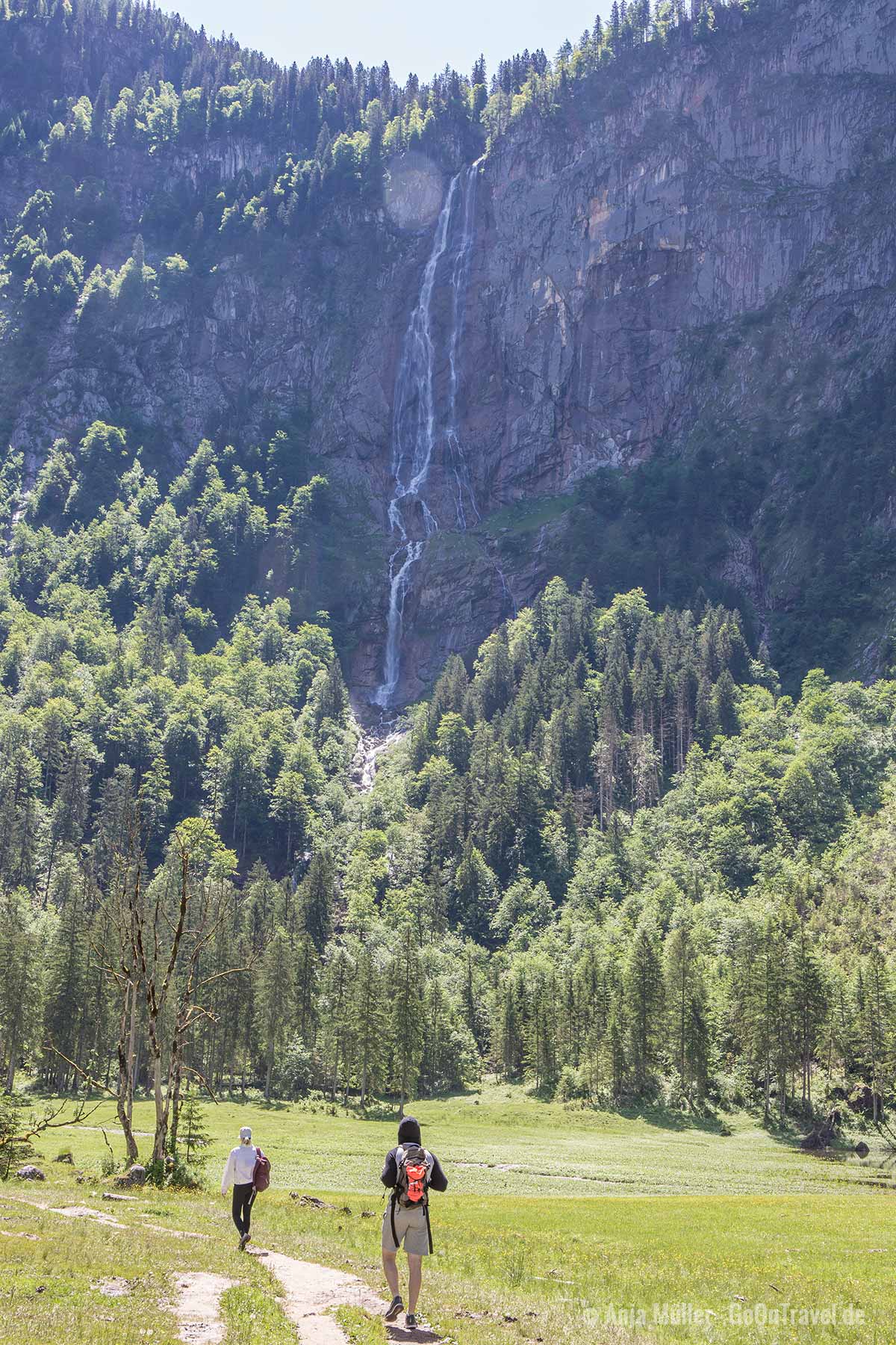 Höchster Wasserfall in Deutschland - der Röthbachfall Höchster Wasserfall in Deutschland - der Röthbachfall