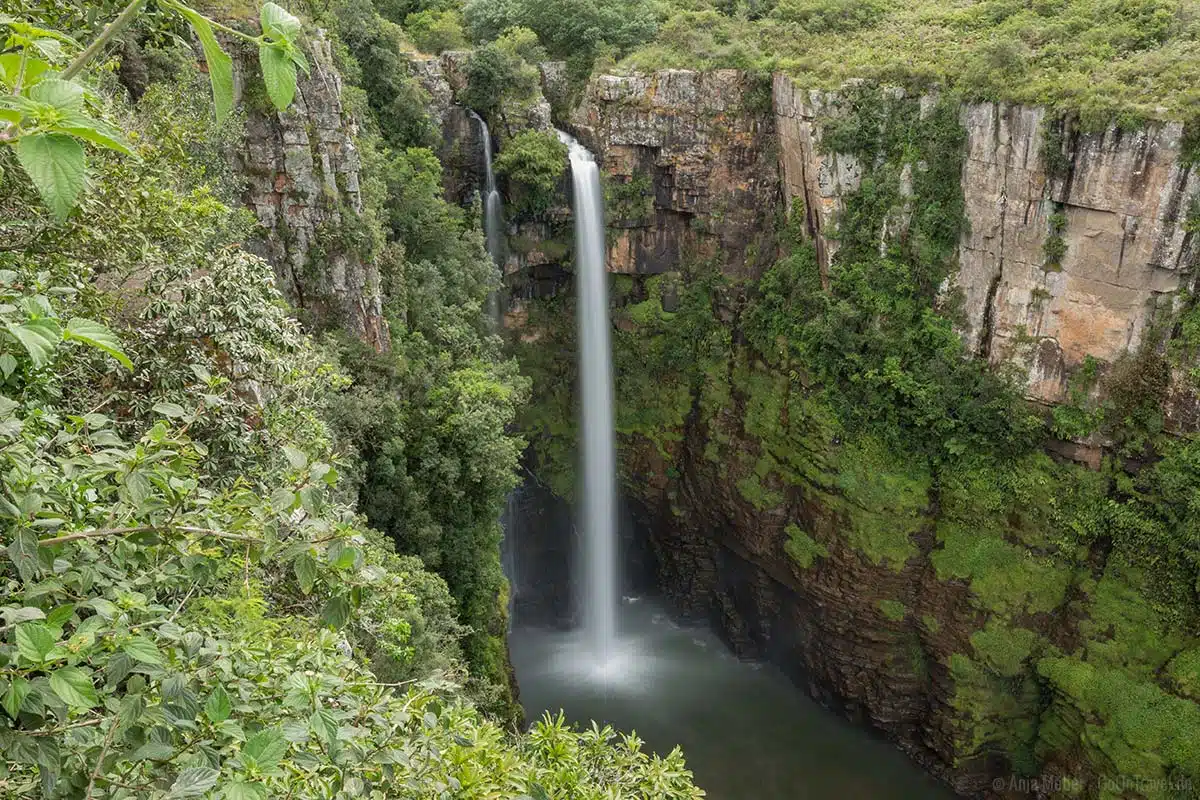 Wasserfall Langzeitbelichtung in Südafrika