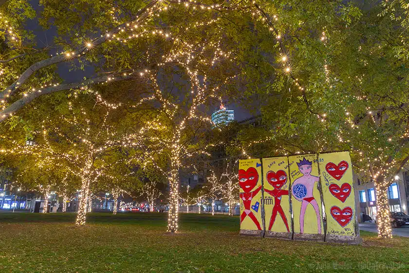 Weihnachtsbeleuchtung am Potsdamer Platz Weihnachtsbeleuchtung am Potsdamer Platz