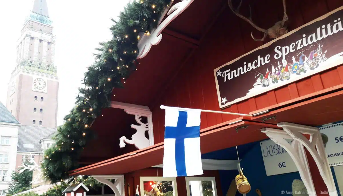 Kieler Weihnachtsmarkt am Rathaus