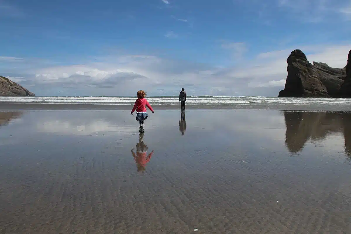 Wharariki Beach Neuseeland Wharariki Beach Neuseeland