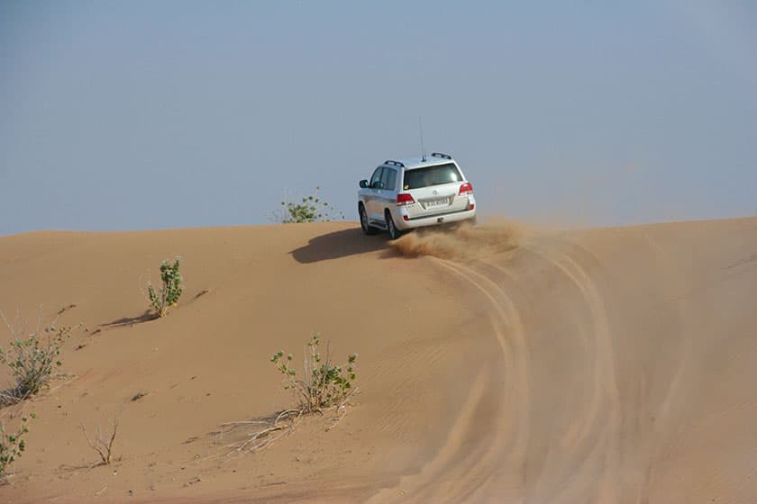 Mit dem Jeep durch die Wüste Mit dem Jeep durch die Wüste