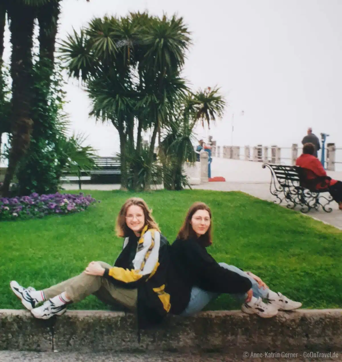 Am Gardasee in Sirmione im Jahr 1999