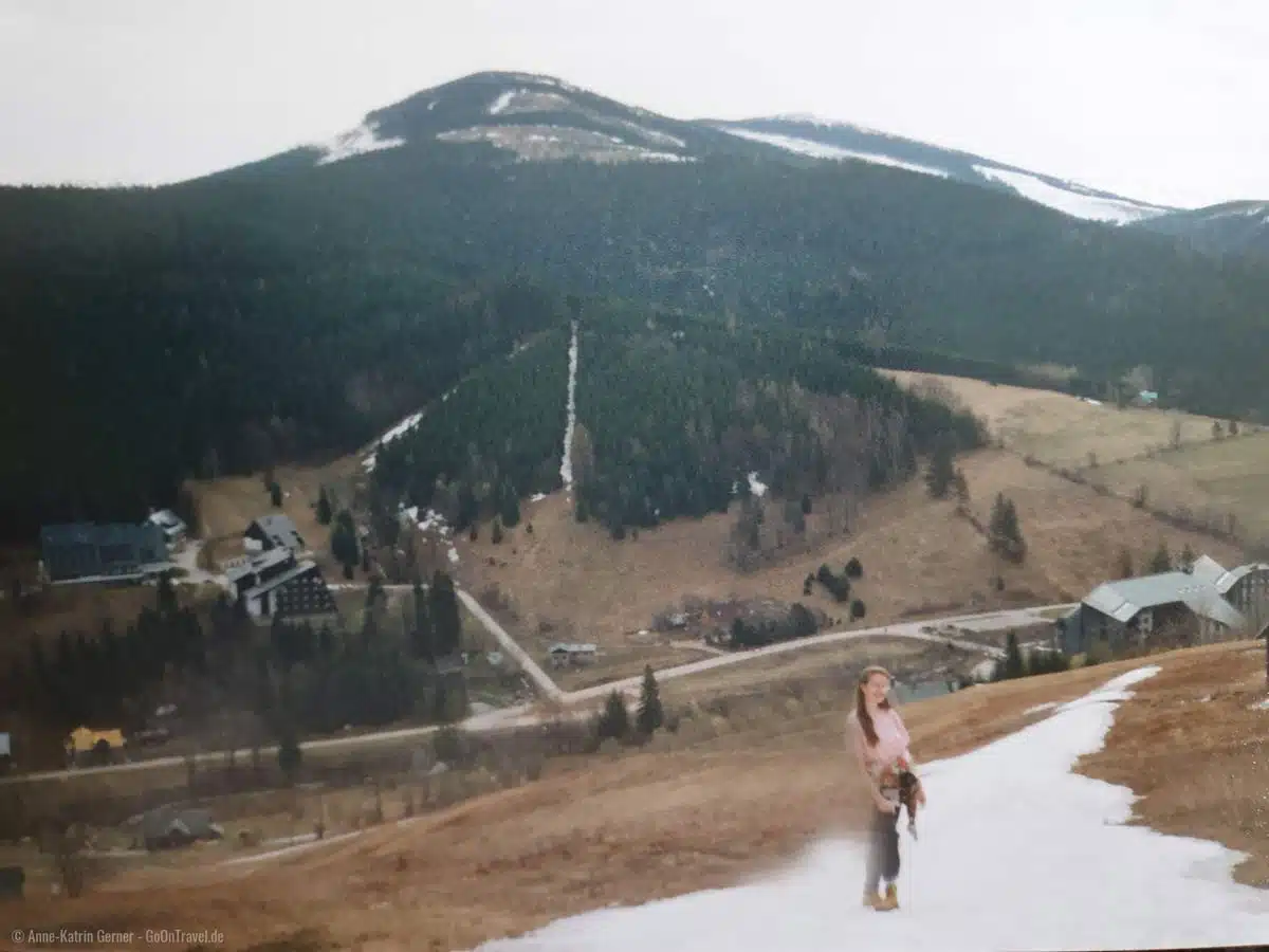 Harrachov im Frühling 1995 Harrachov im Frühling 1995